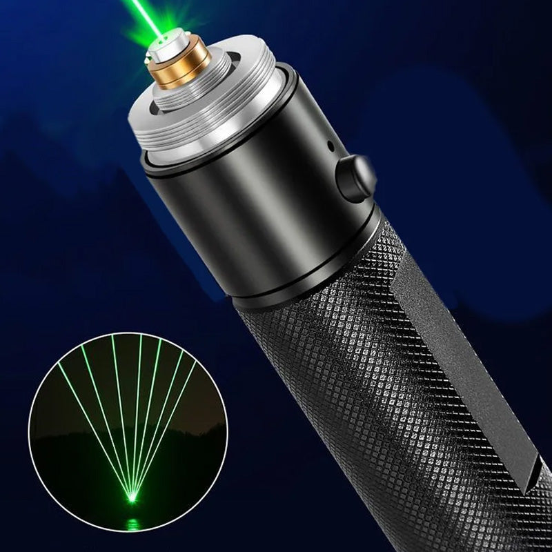 LuxeBeam Dual-Color Laser Pointer | Precisie rode en groene laser voor veelzijdige presentaties