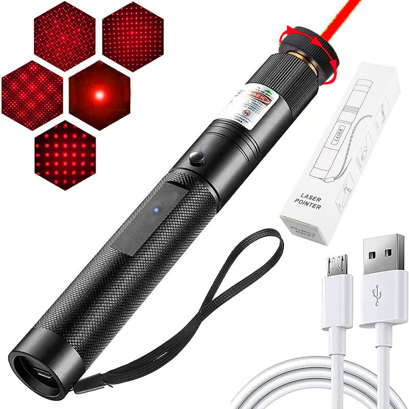 LuxeBeam Dual-Color Laser Pointer | Precisie rode en groene laser voor veelzijdige presentaties