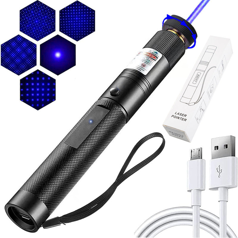 LuxeBeam Dual-Color Laser Pointer | Precisie rode en groene laser voor veelzijdige presentaties