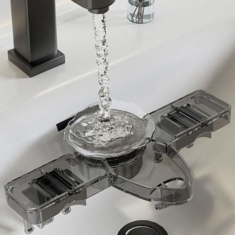 LuxuraCare 4-Slot Tandenborstelrek | Elegant en hygiënisch met sterke vacuümzuiging