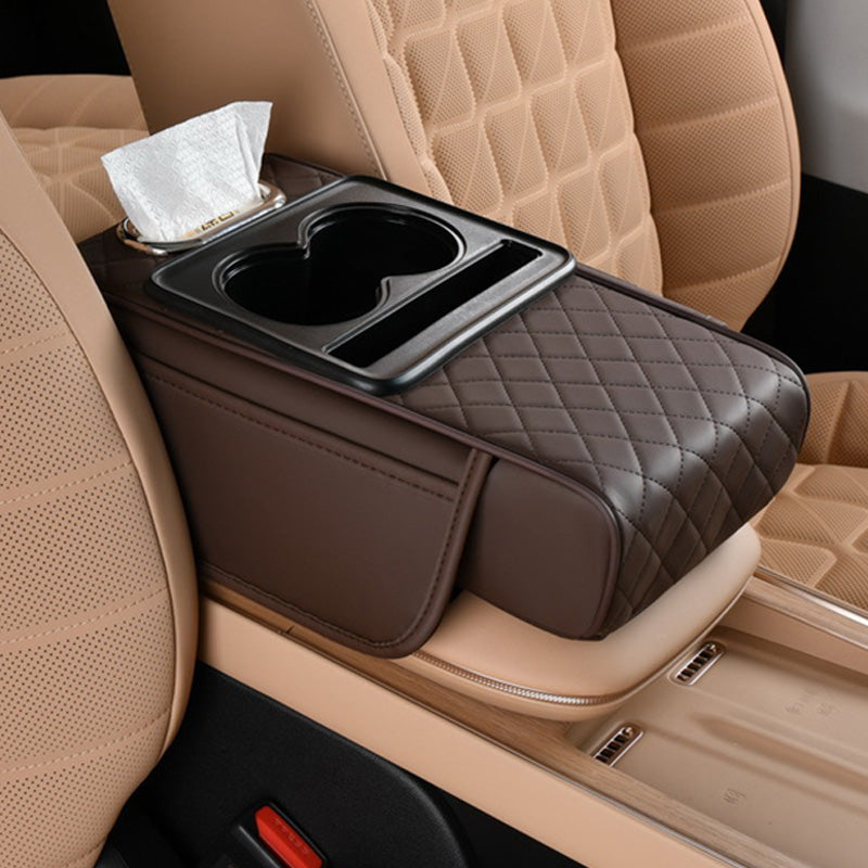 LuxuraComfort Luxe Armsteun Kussen | Verhoogt rijcomfort en ondersteuning onderweg