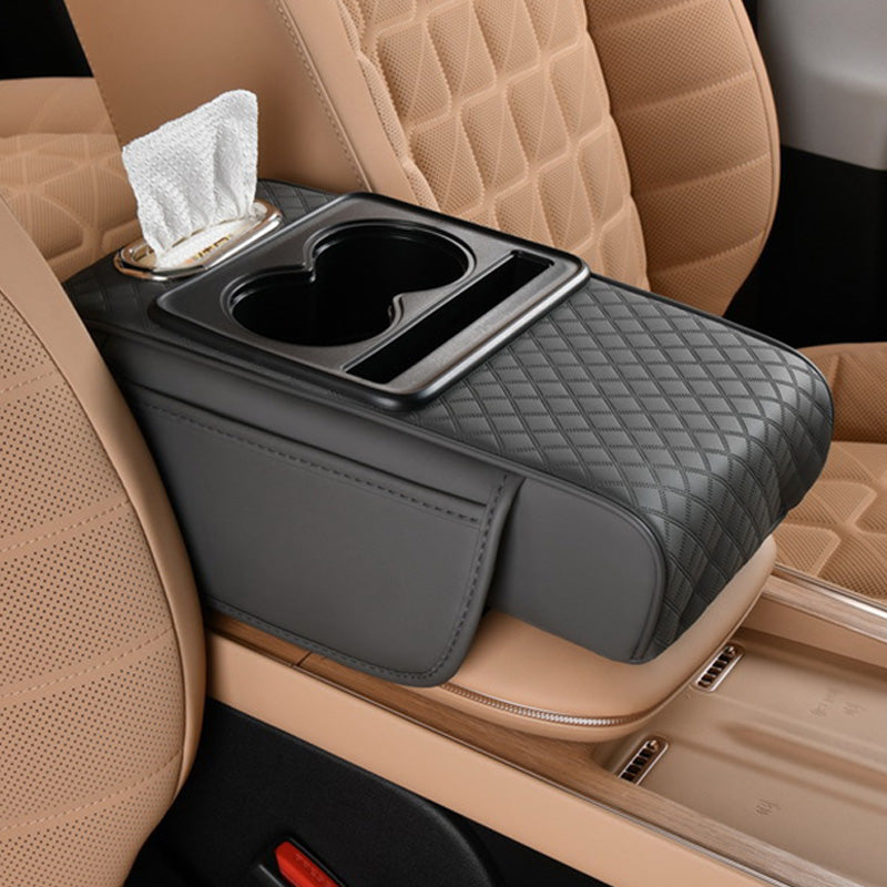 LuxuraComfort Luxe Armsteun Kussen | Verhoogt rijcomfort en ondersteuning onderweg