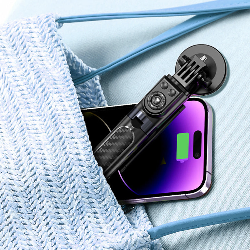 LuxuraSnap Elite Selfie Stick Tripod | Maak verbluffende selfies met geïntegreerde LED vullicht