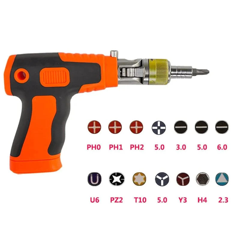 LuxCraft Magnetische Ratchet Schroevendraaierset | Precisie en kracht in één luxe set