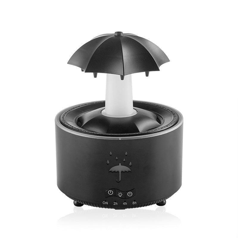 AromaLux 7-Kleurige Roterende Regendruppel Luchtbevochtiger | Verfrissende aromatherapie met sfeervolle verlichting