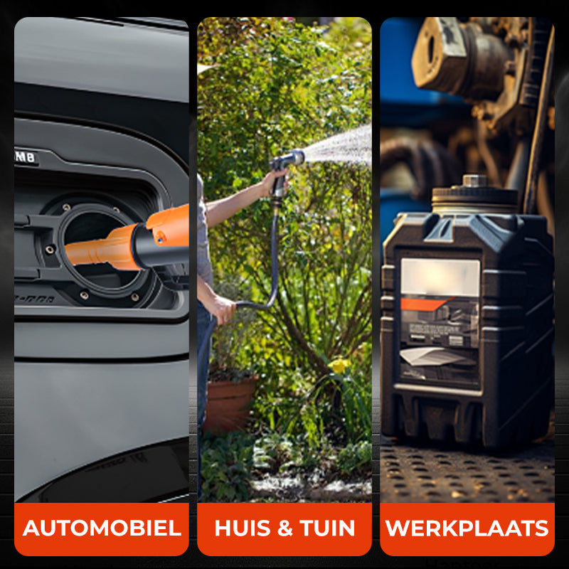 AquaLux Draadloze Vloeistofoverdrachtpomp | Efficiënte en draagbare oplossing voor vloeistofoverdracht