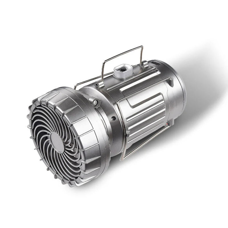 Luminara | 2-in-1 Zonnepaneel – geïntegreerde ventilator – modern design