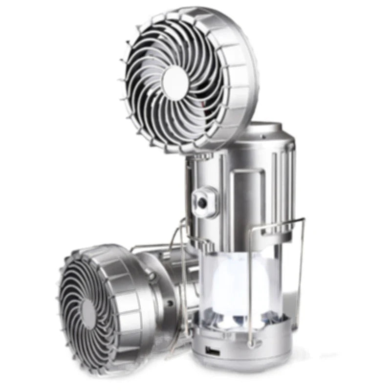 Luminara | 2-in-1 Zonnepaneel – geïntegreerde ventilator – modern design