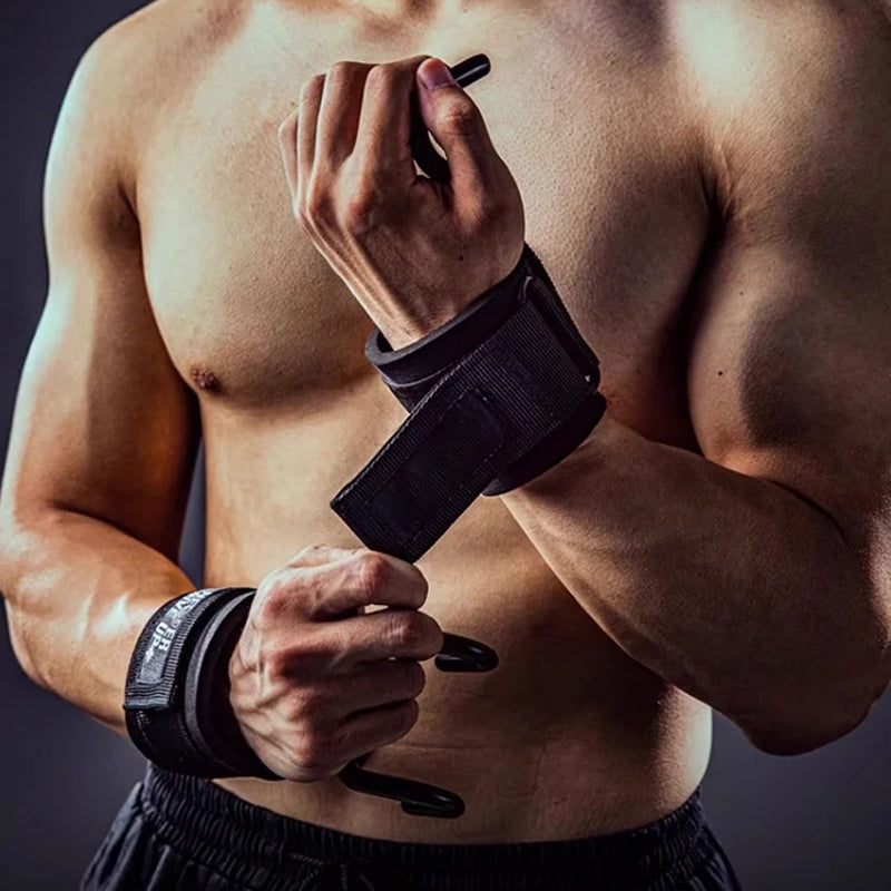GripLux Elite Polssteun Haak Grip Trainer | Versterk grip en comfort tijdens training