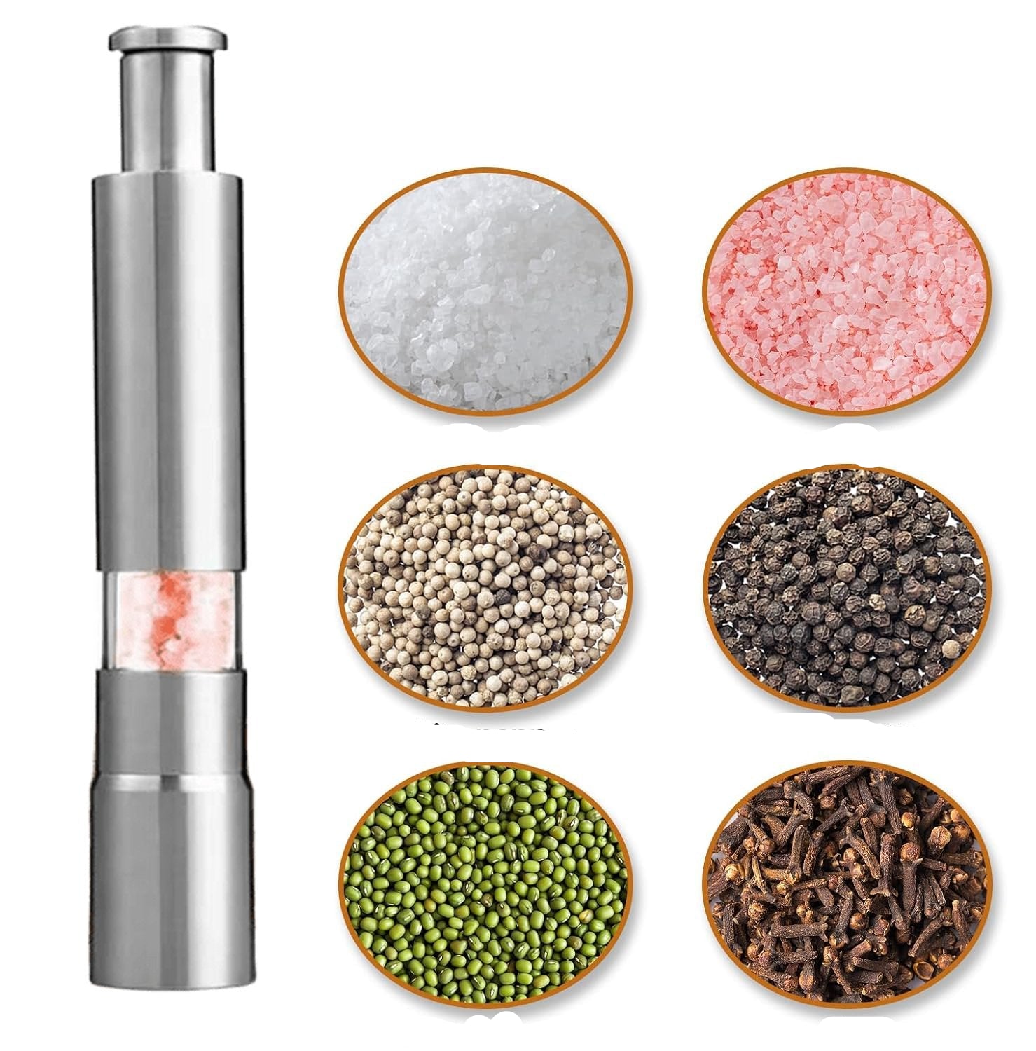 GourmetEssence Luxe Peper- en Zoutmolen | Elegante molen voor perfect gekruide gerechten