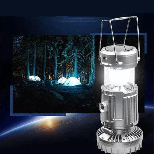 Elegante Licht | 6-in-1 LED Lantaarn – Draagbaar - Ventilator - Oplaadbaar