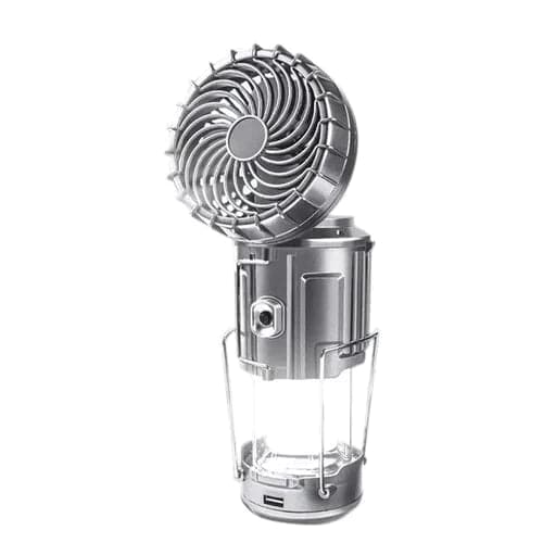 Elegante Licht | 6-in-1 LED Lantaarn – Draagbaar - Ventilator - Oplaadbaar