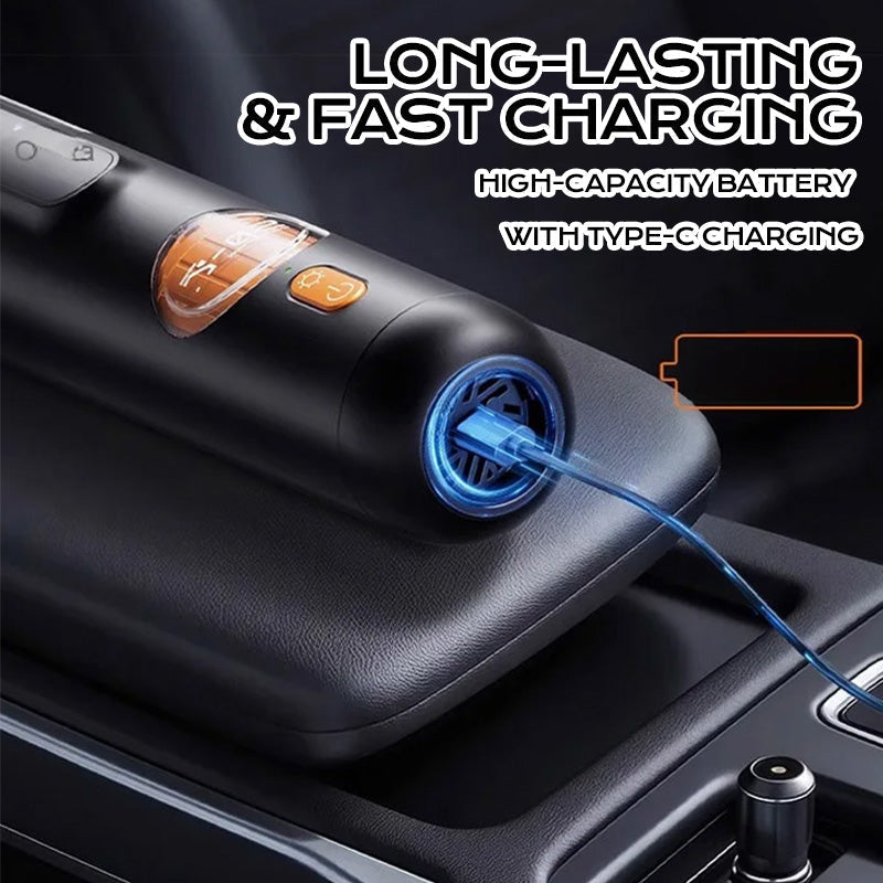 SwiftClean Handstofzuiger | Moeiteloos schoonmaken met 5 veelzijdige accessoires