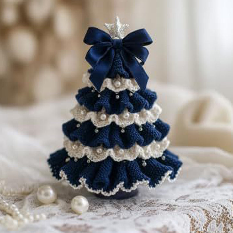 WinterHaak DIY Kerstboom Haakpakket – handgemaakte kerstdecoratie voor thuis