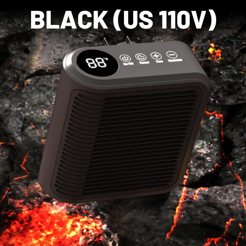 Warmteluxe 800W Stekkerverwarming – Compacte, energiezuinige elektrische mini kachel