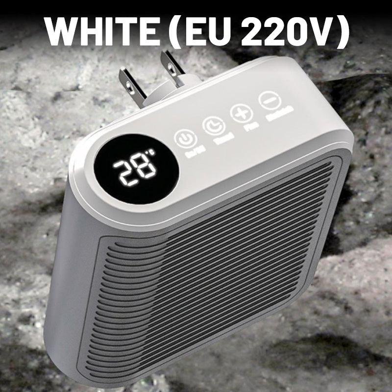 Warmteluxe 800W Stekkerverwarming – Compacte, energiezuinige elektrische mini kachel
