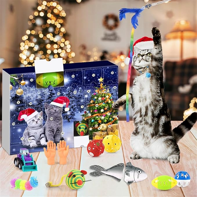 Pawfect | 2025 Aftel Adventskalender voor Katten en Honden