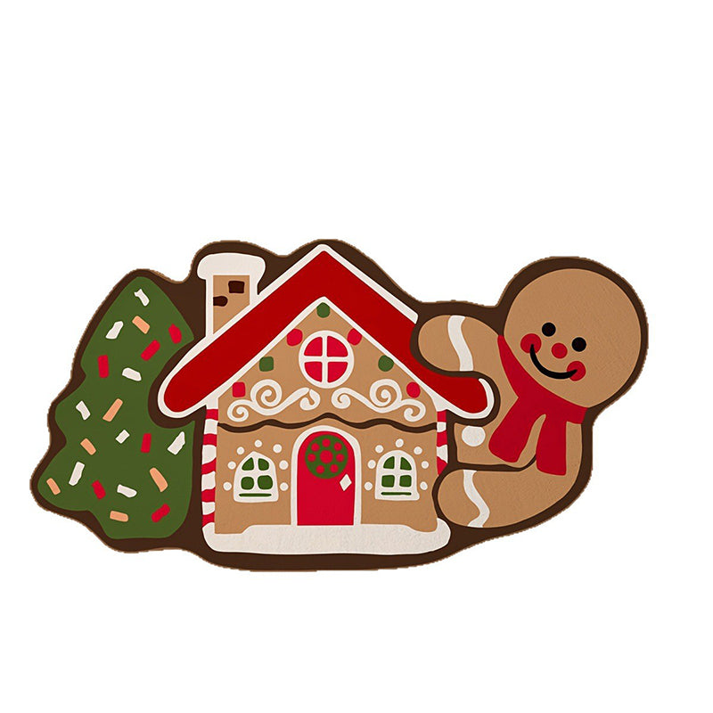 KerstGinger Deurmat Luxe – Absorberende antislip kerstdeurmats