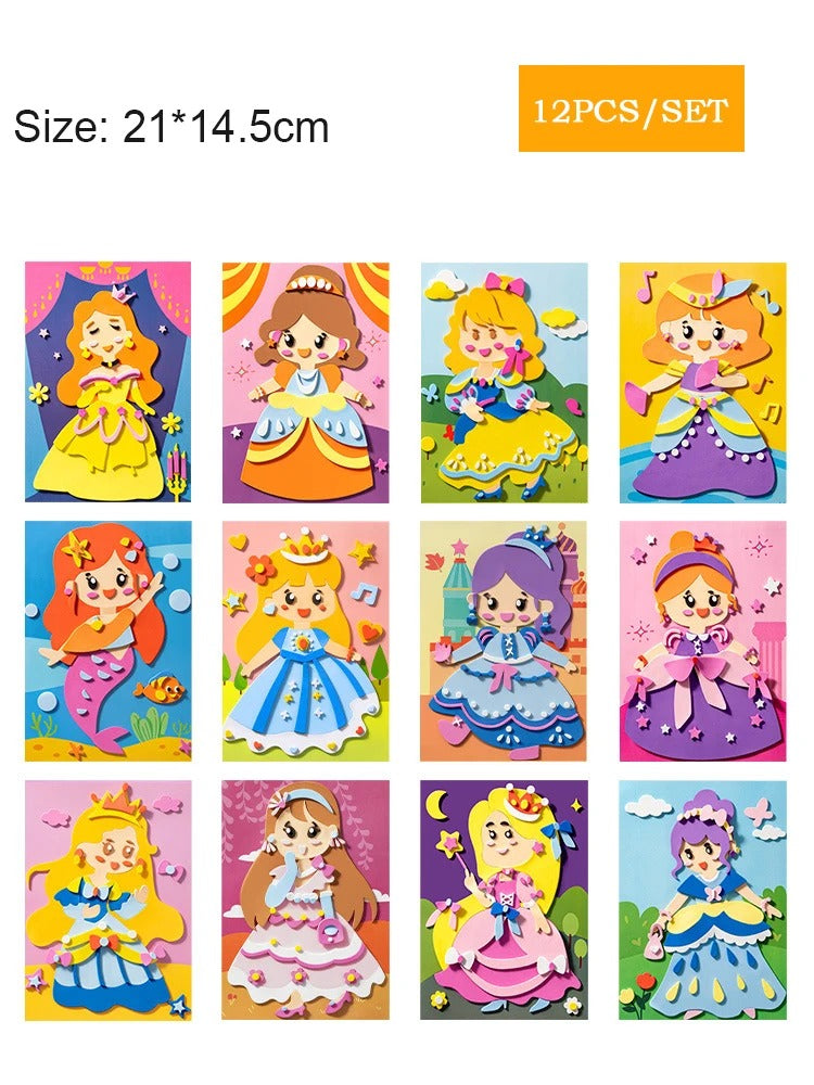 Creatieve Sticker Knutselset voor Kinderen