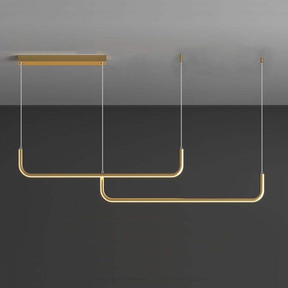 Moderne LED-hanglamp van aluminium in Hang-ontwerp