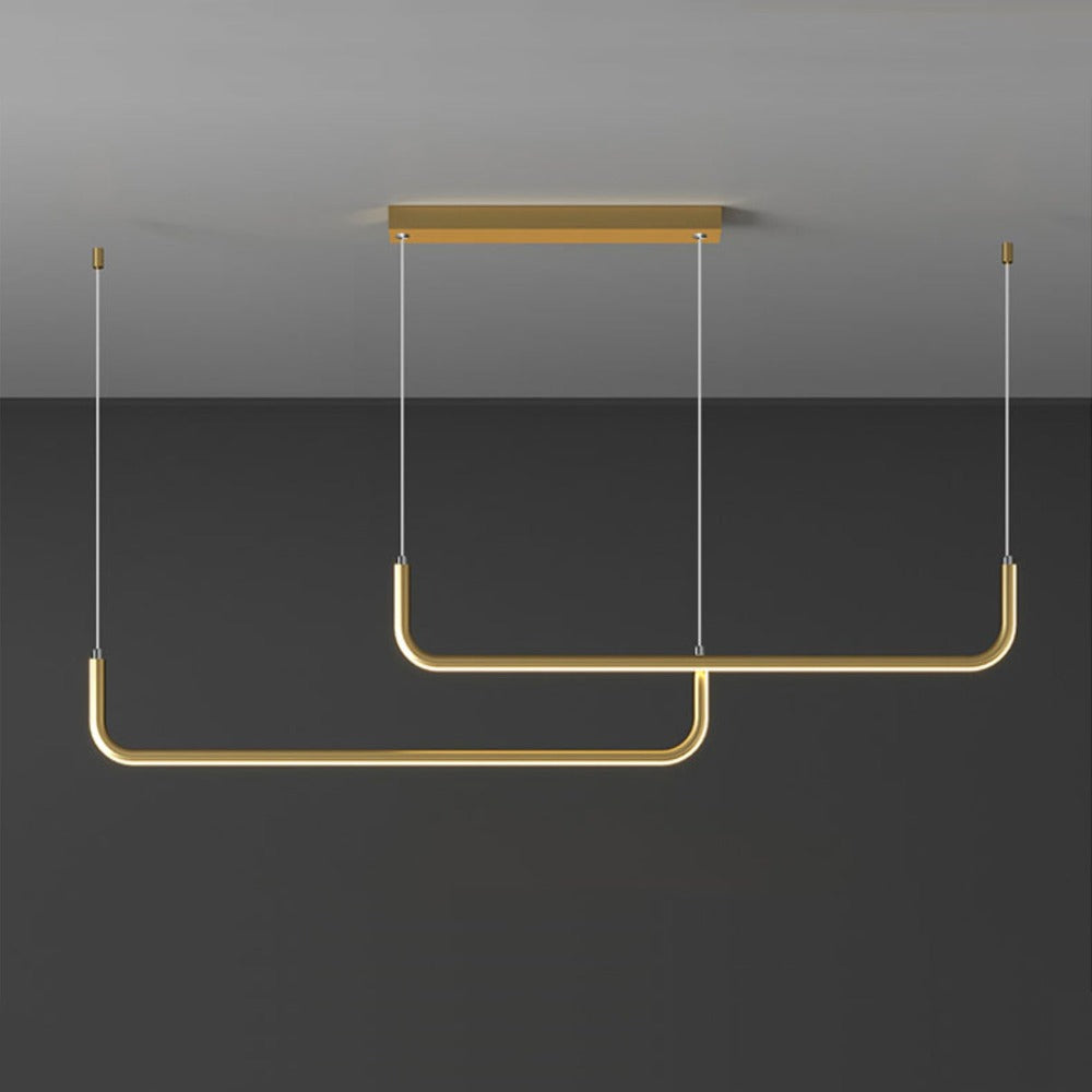Moderne LED-hanglamp van aluminium in Hang-ontwerp