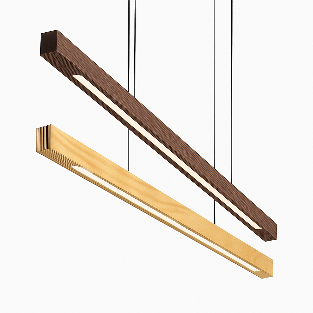 Moderne LED Houten Hanglamp