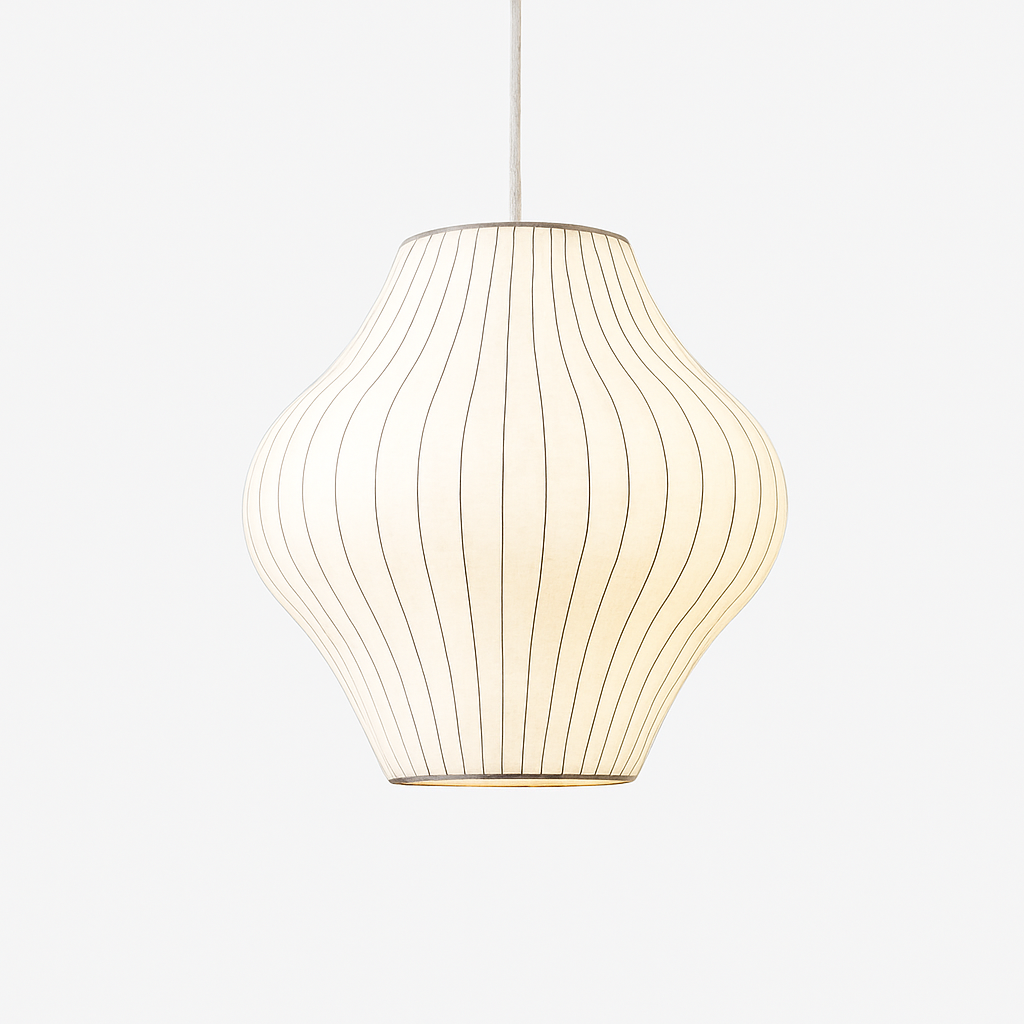 Moderne Papierpendelleuchte in Japanse Stijl Silk