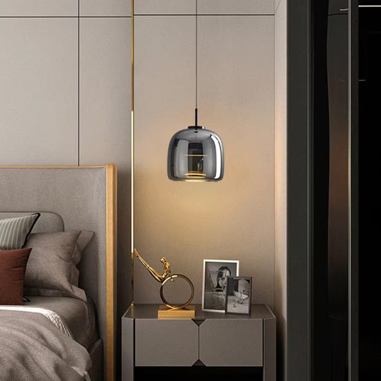 Noordse Zwarte Glazen Hanglamp