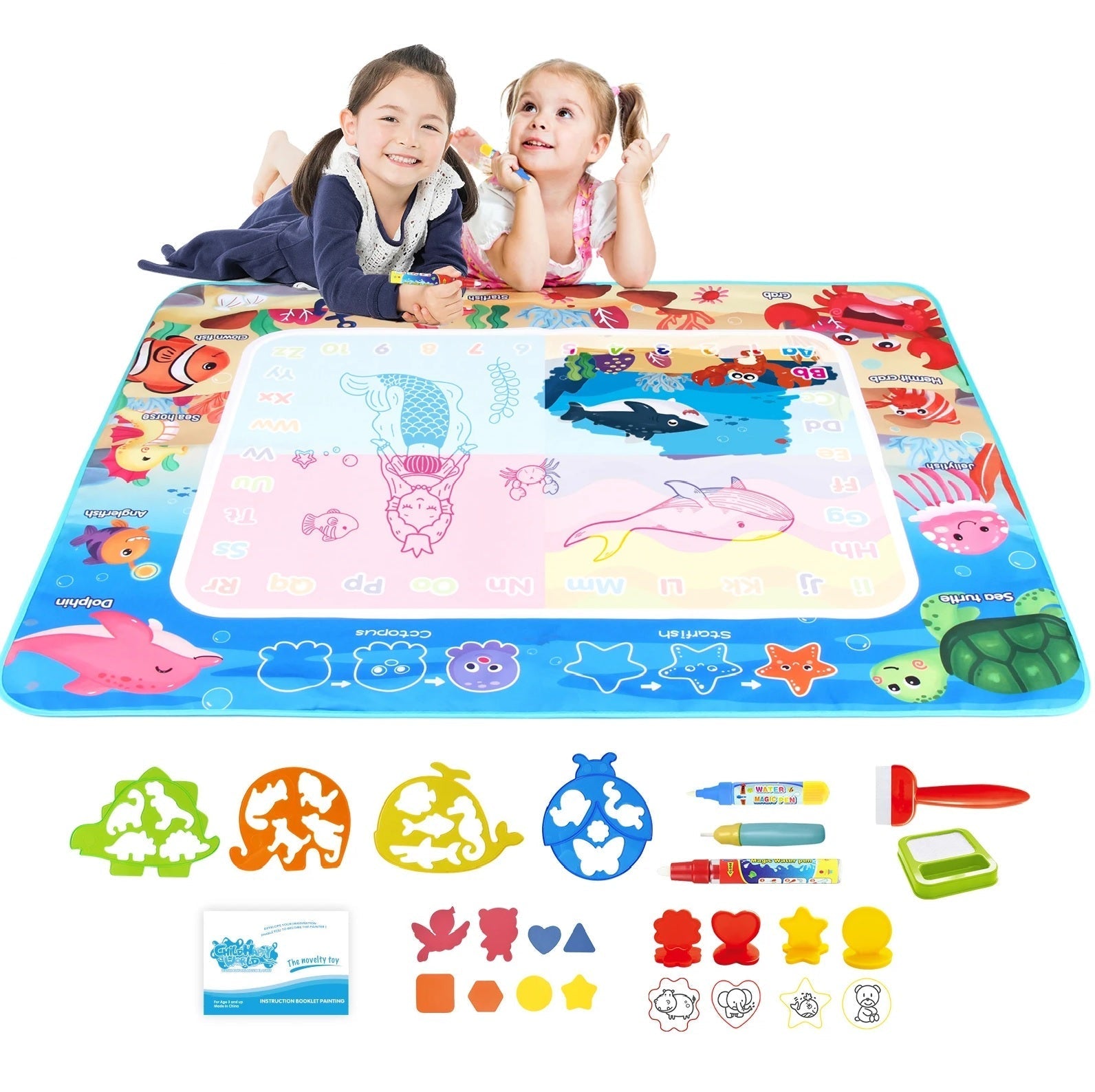 AquaLuxe Magisch Waterbasis Tapijt | Betoverend tapijt voor een luxe uitstraling