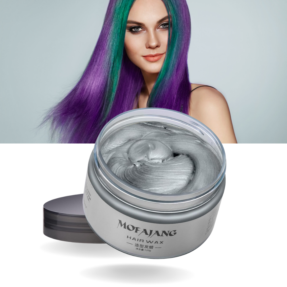 Tijdelijke Levendige Haarwax Kleur