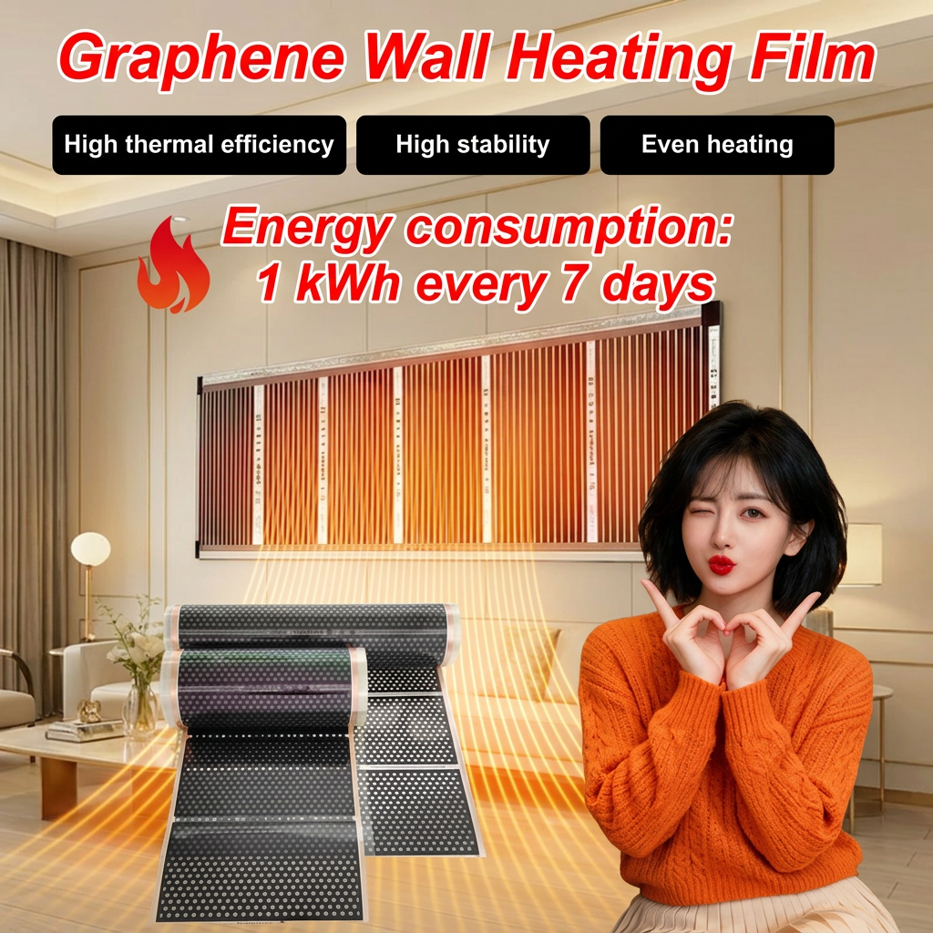 Infrarood Wandverwarming – Snelle 3 Seconden Verwarming, Energiezuinig & Stil