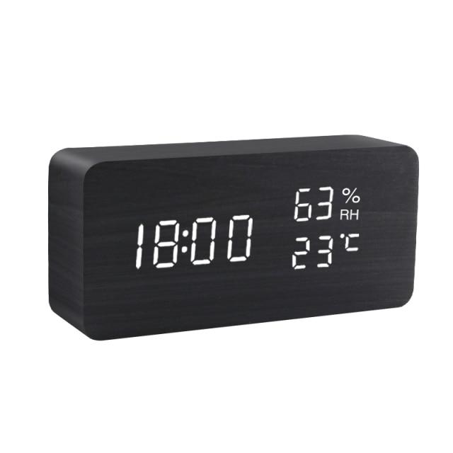 Boom Minimalistische LED Wekker Met Alarm En Digitale Wekker