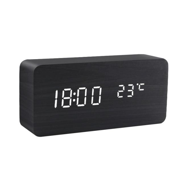 Boom Minimalistische LED Wekker Met Alarm En Digitale Wekker