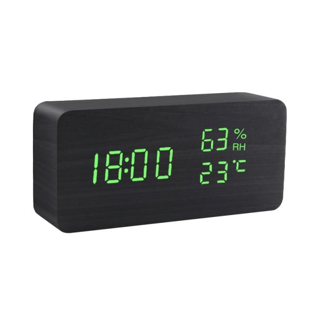 Boom Minimalistische LED Wekker Met Alarm En Digitale Wekker