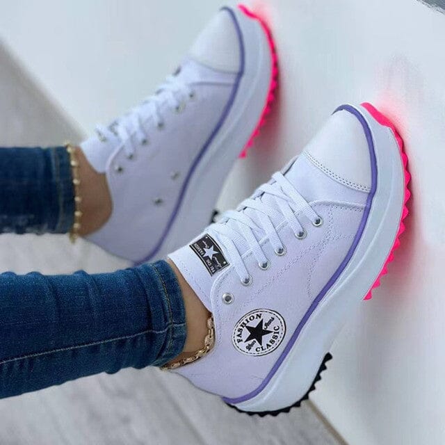 Oliva - Comfortabele, ademende sneakers met voetboogondersteuning