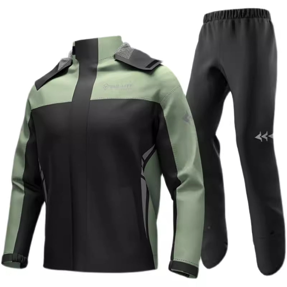 Unisex Waterdicht Regenpak – Lichtgewicht en Comfortabele Regenkleding voor Outdoor