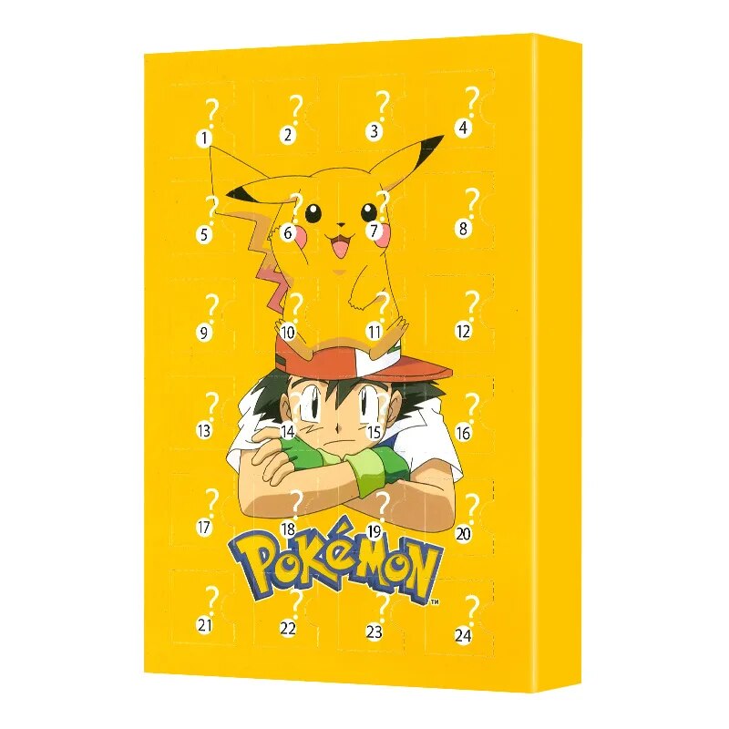 24 Pokémon-figuren & Adventskalender