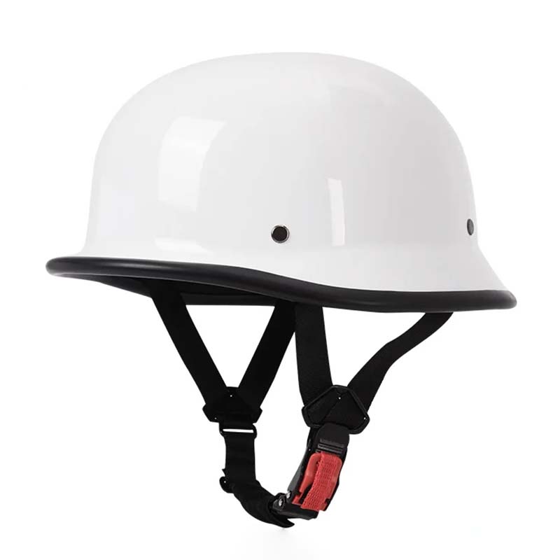 RidgeBolt Vintage Half-Face Helm ECE En DOT Gecertificeerd