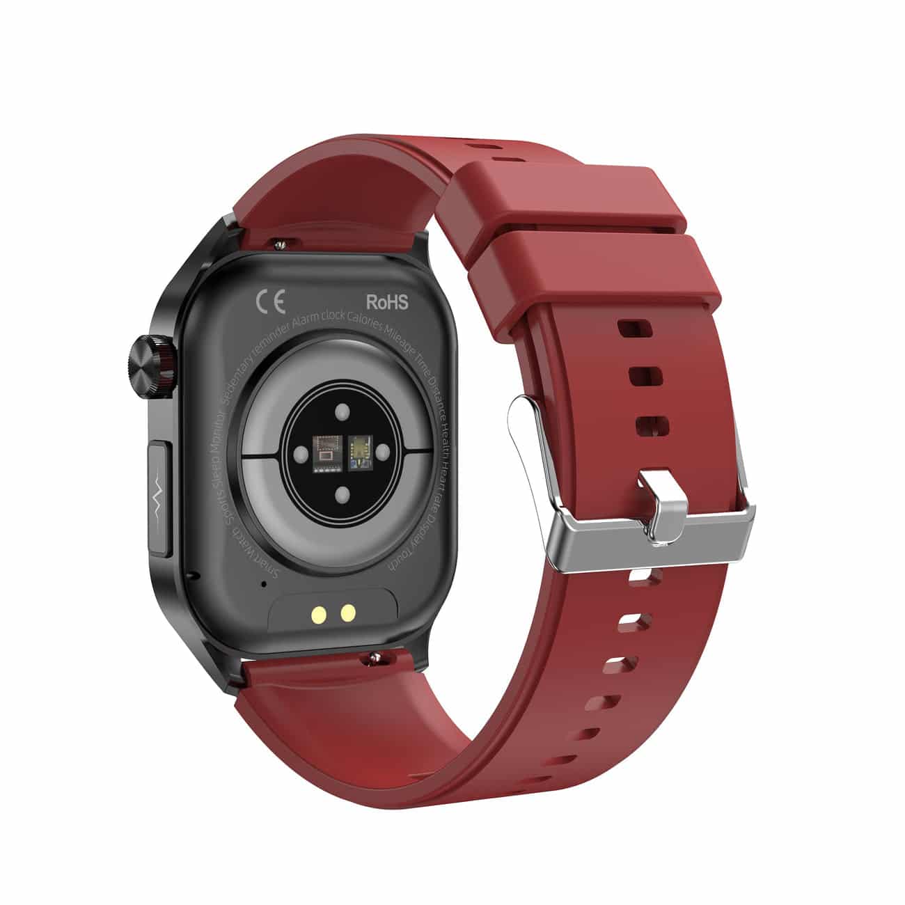 Smartwatch voor Gezondheid & Fitness – EKG, Bloeddruk, Hartslagmeting – Compatibel met iOS & Android