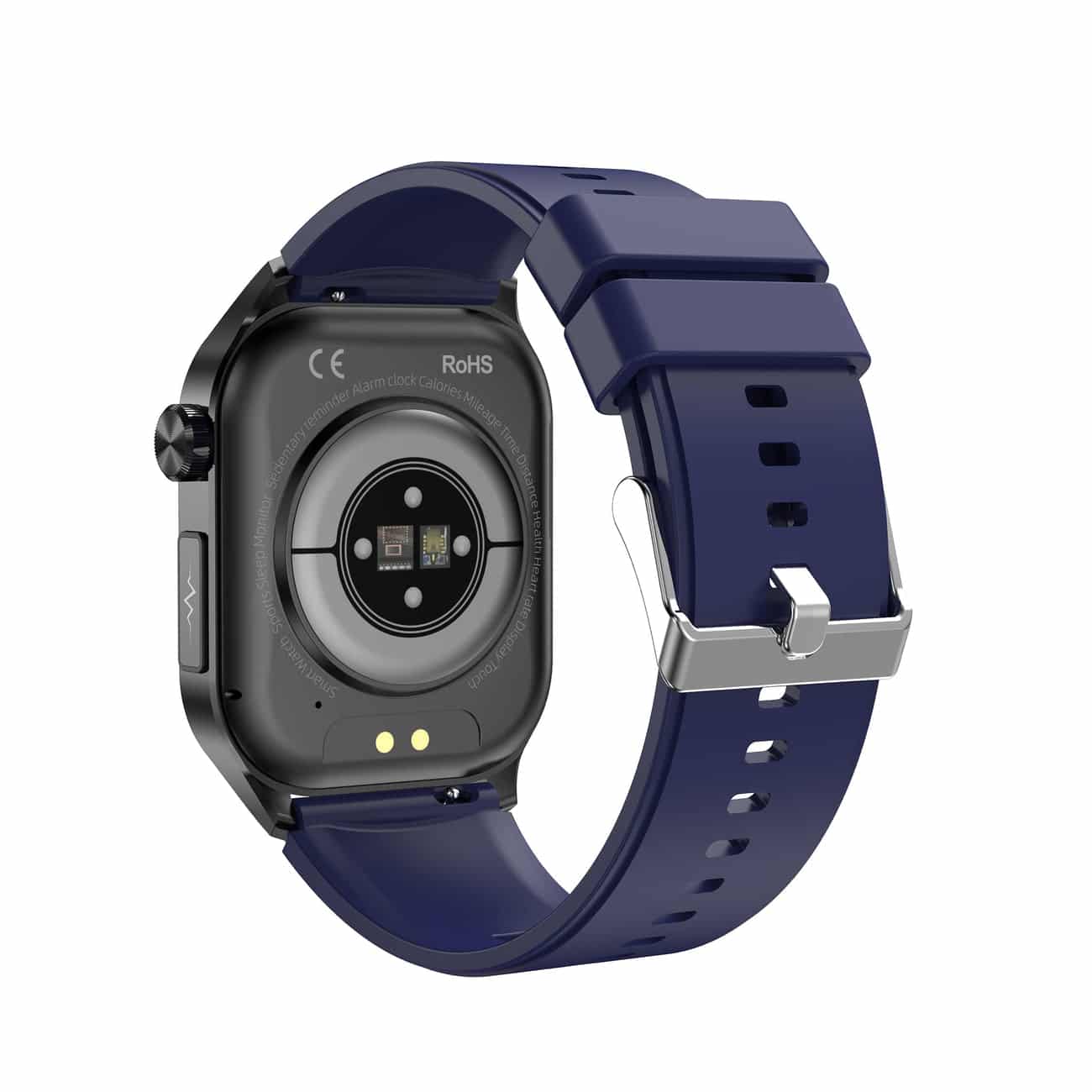 Smartwatch voor Gezondheid & Fitness – EKG, Bloeddruk, Hartslagmeting – Compatibel met iOS & Android