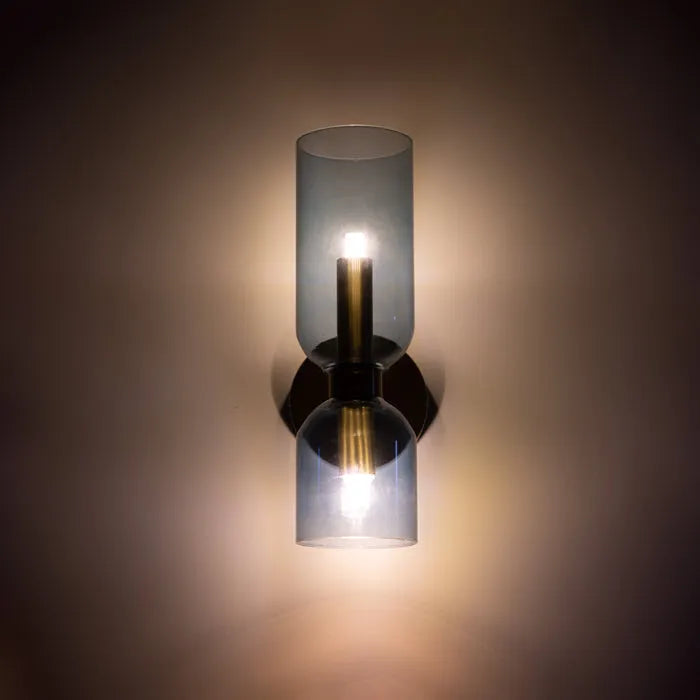 Dubbele Hoofd Glazen Wandlamp LED Sconces