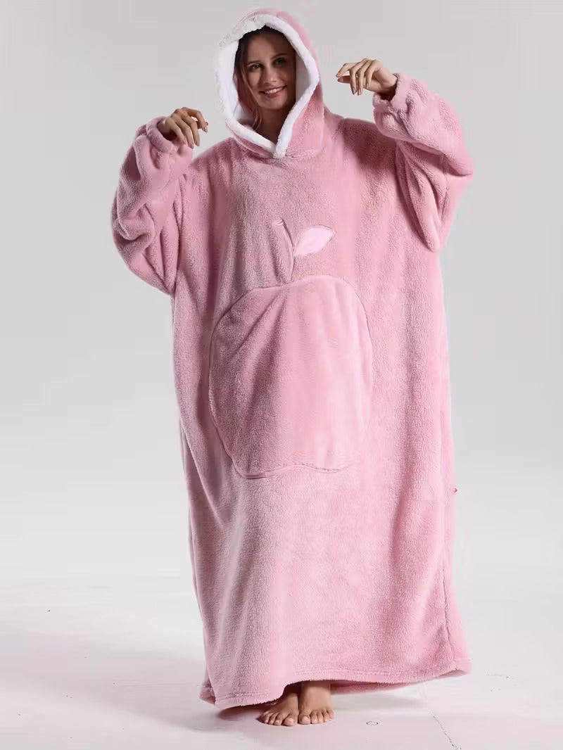 Hoodie Deken | Deken met Mouwen | Draagbare Deken Pullover | WarmteHood