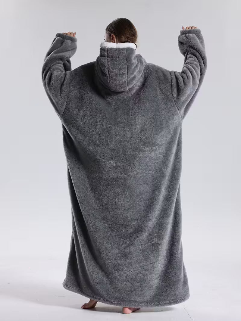 Hoodie Deken | Deken met Mouwen | Draagbare Deken Pullover | WarmteHood