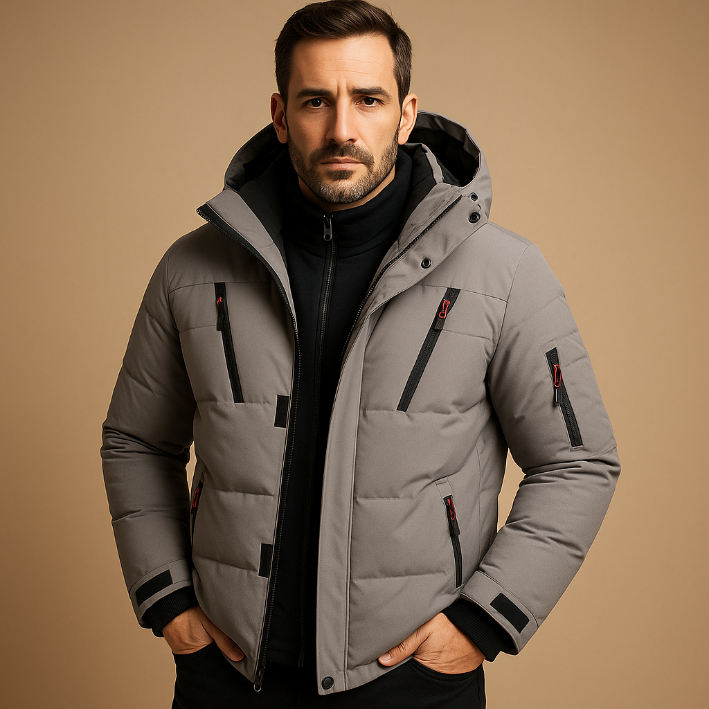 Heren AllWeather Winterjas – Waterdicht, Warm en Stijlvol