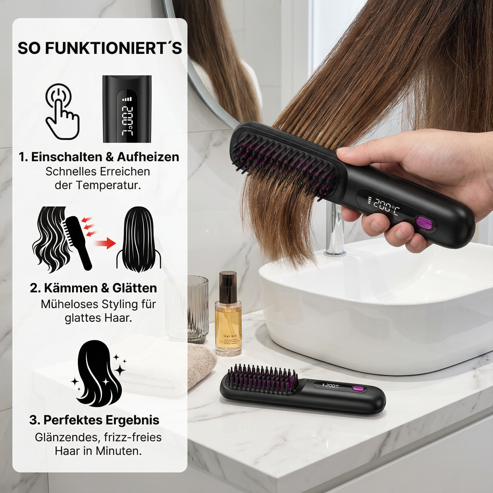 HitzeStyler - Perfect Haar in korte tijd