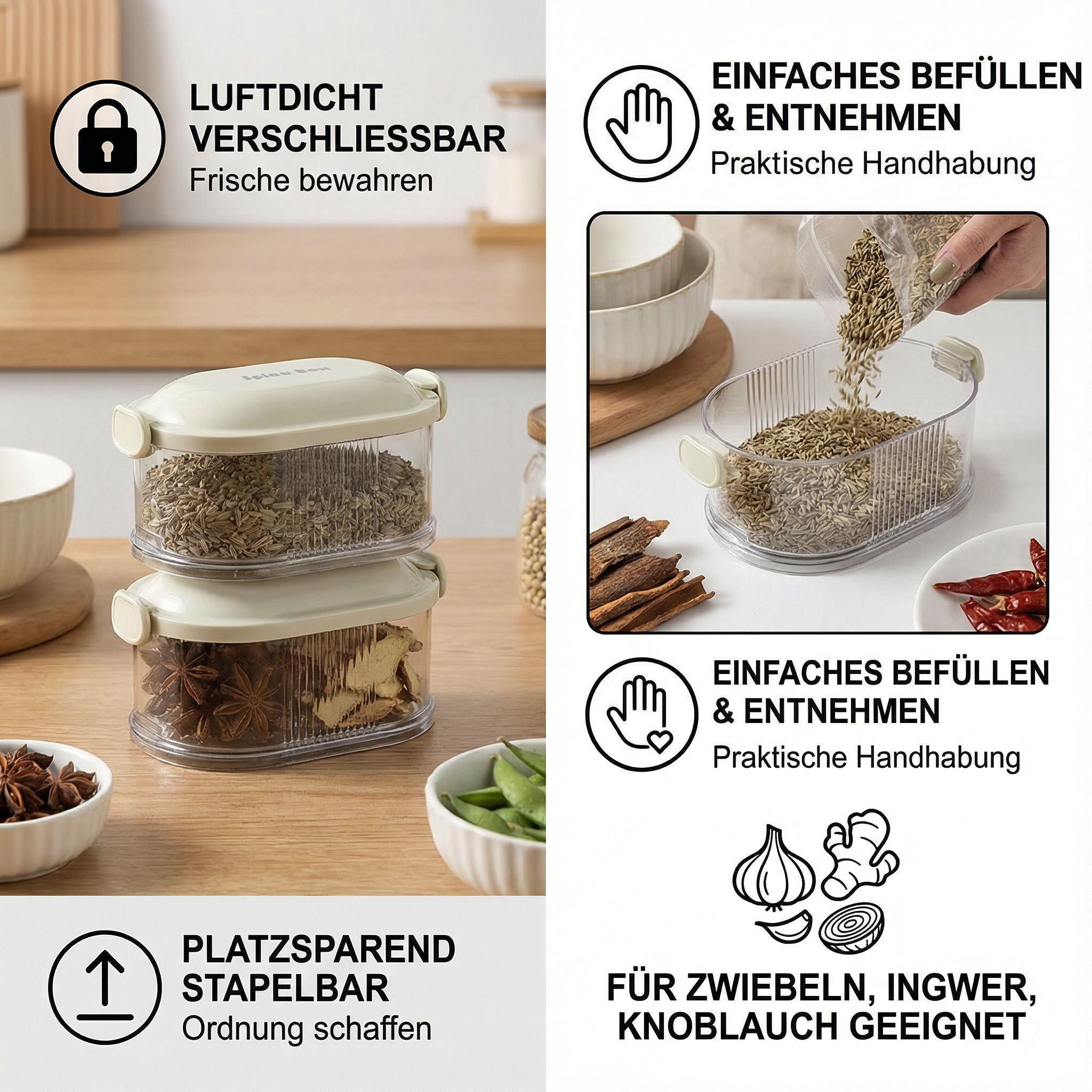 Praktische Kruidenboxen
