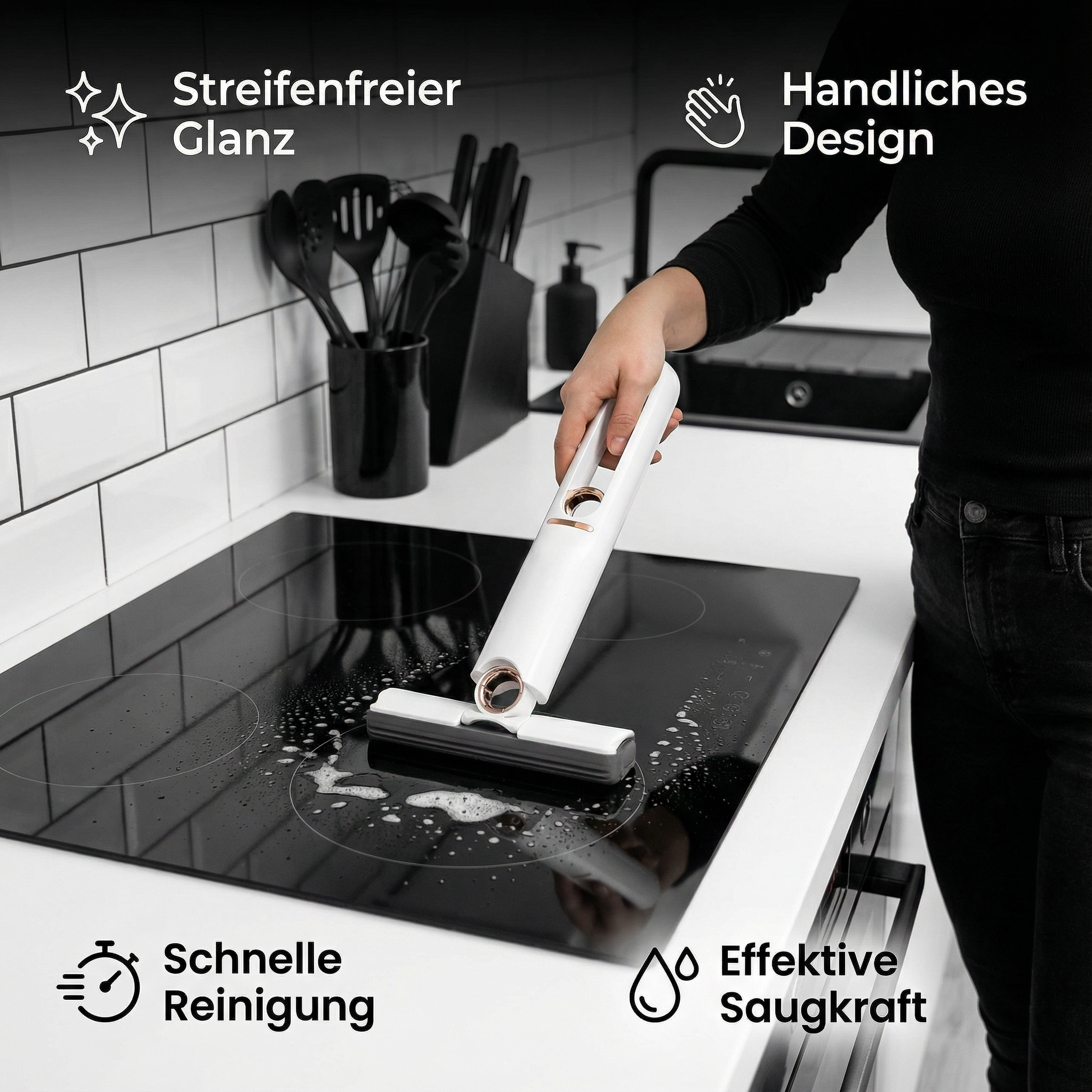 Praktische Mini Putzstab Hulp