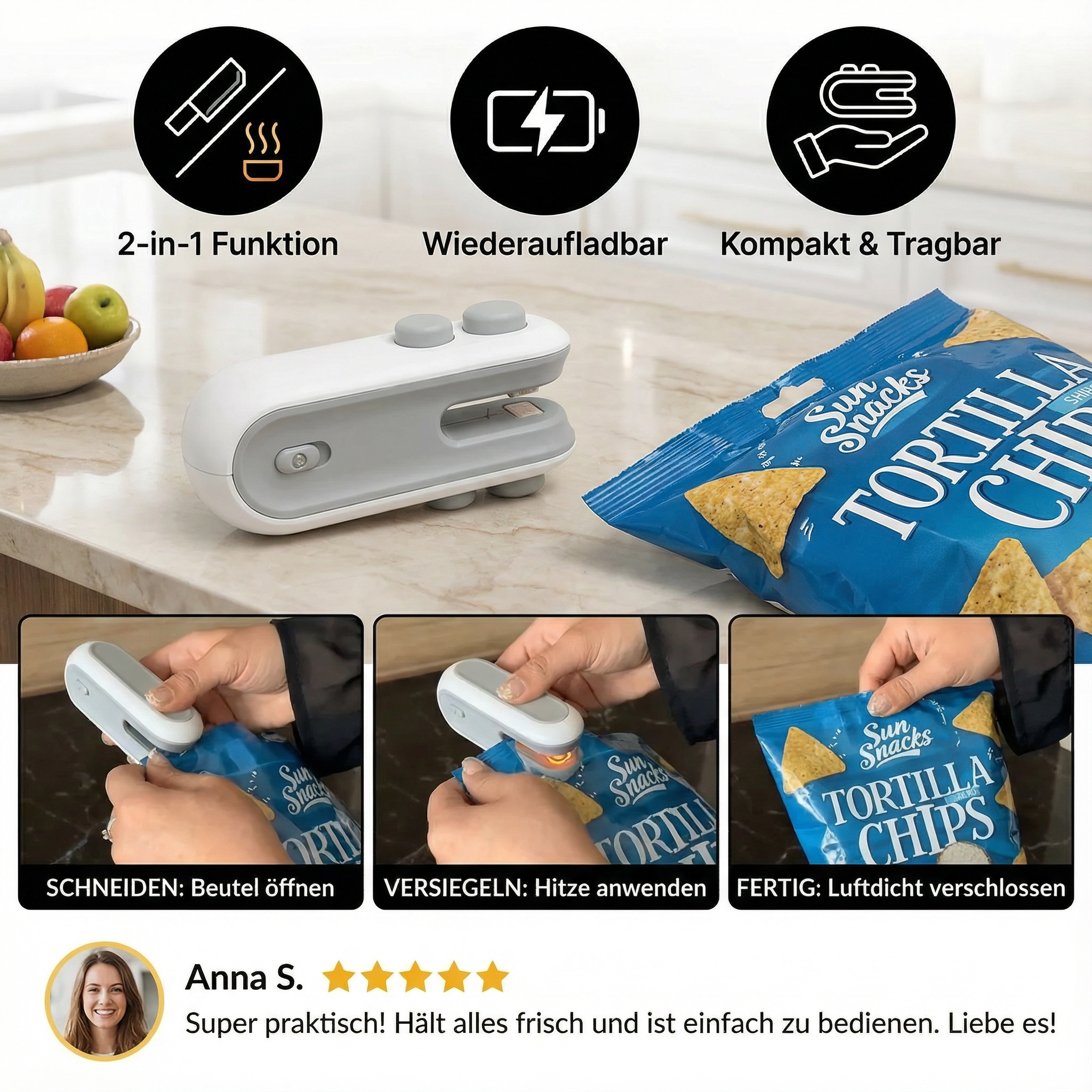 2-in-1 Mini Verzegelapparaat