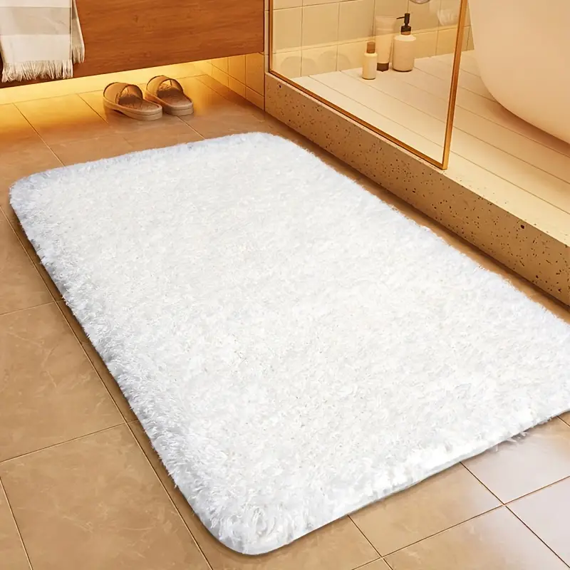 AquaComfort - Zachte en antislip badmat met modern design en afgeronde hoeken