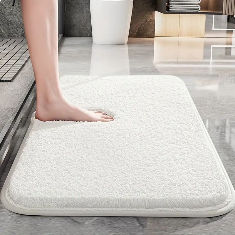 AquaComfort - Zachte en antislip badmat met modern design en afgeronde hoeken
